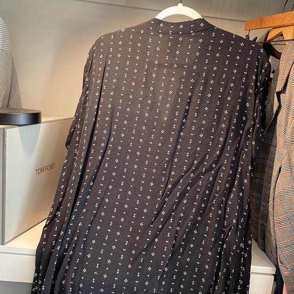 H&M black dress with white print - Picture 5 of 5